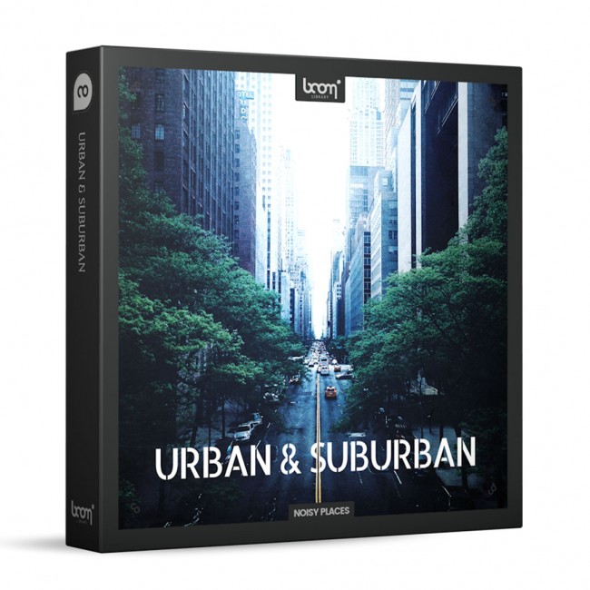مجموعه صداهای شهری و برون شهری Boom Library Urban and Suburban